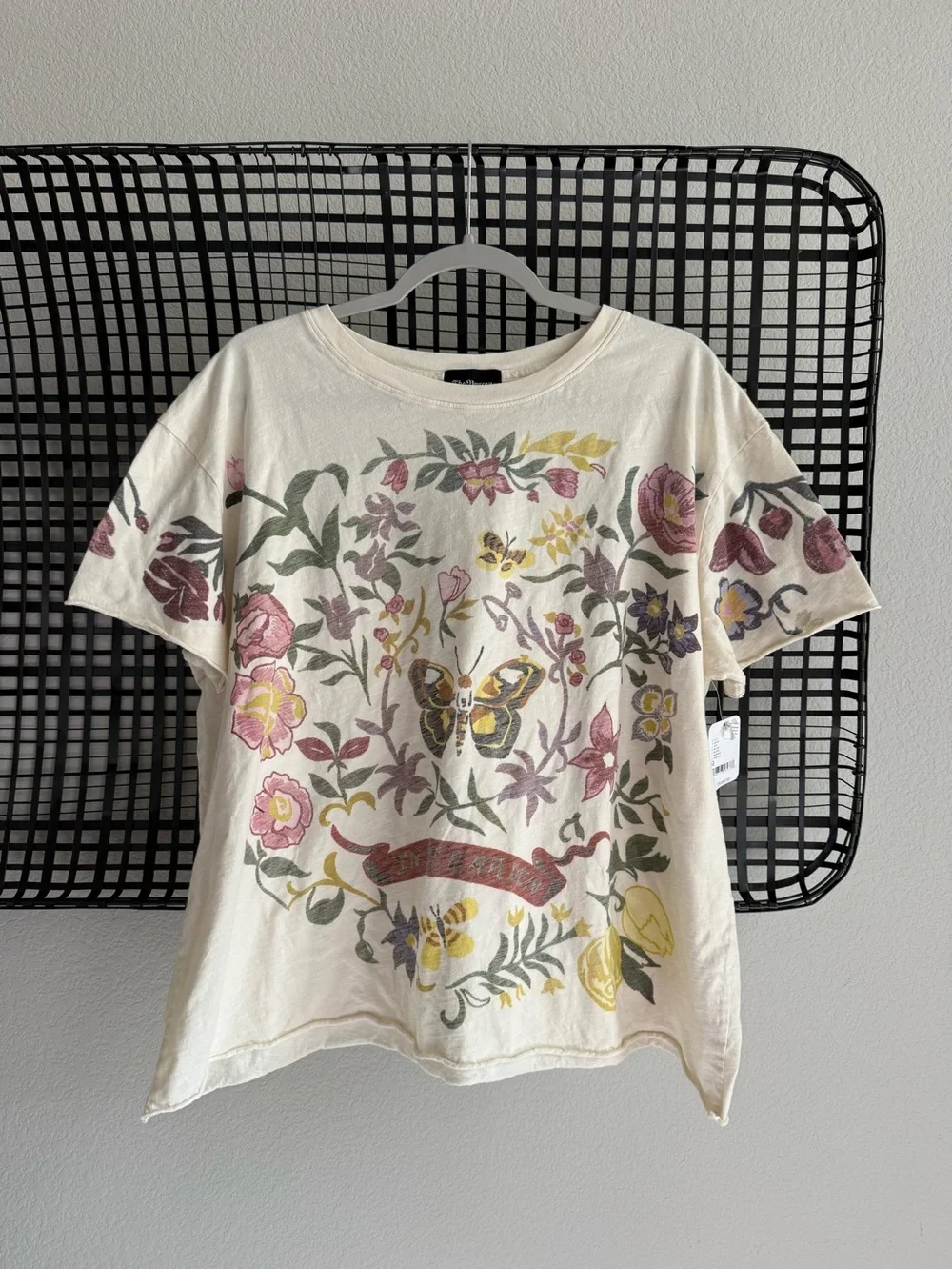Free people the Bureau secret garden tee